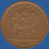5 центов ЮАР 1996 года